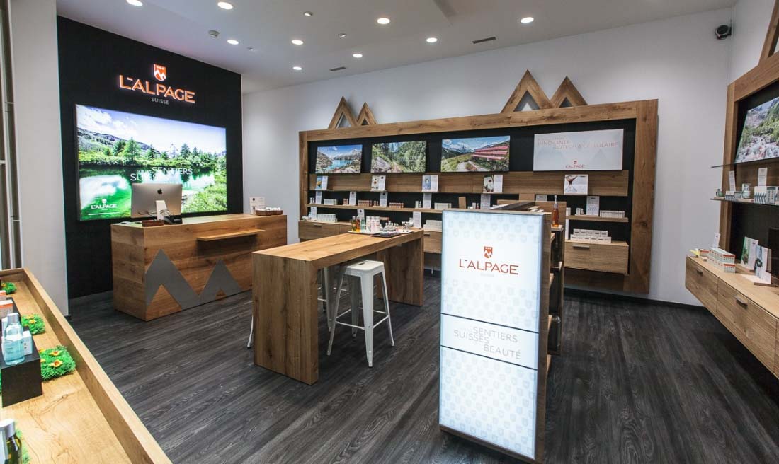 Cosmétiques L’Alpage | Lausanne | Concept RS                                     