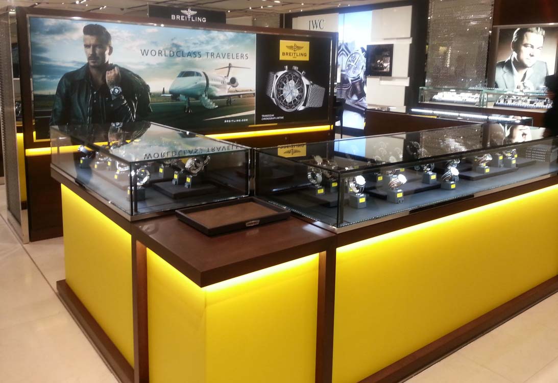 Breitling | Corner de vente | Galerie Lafayette | Paris                        