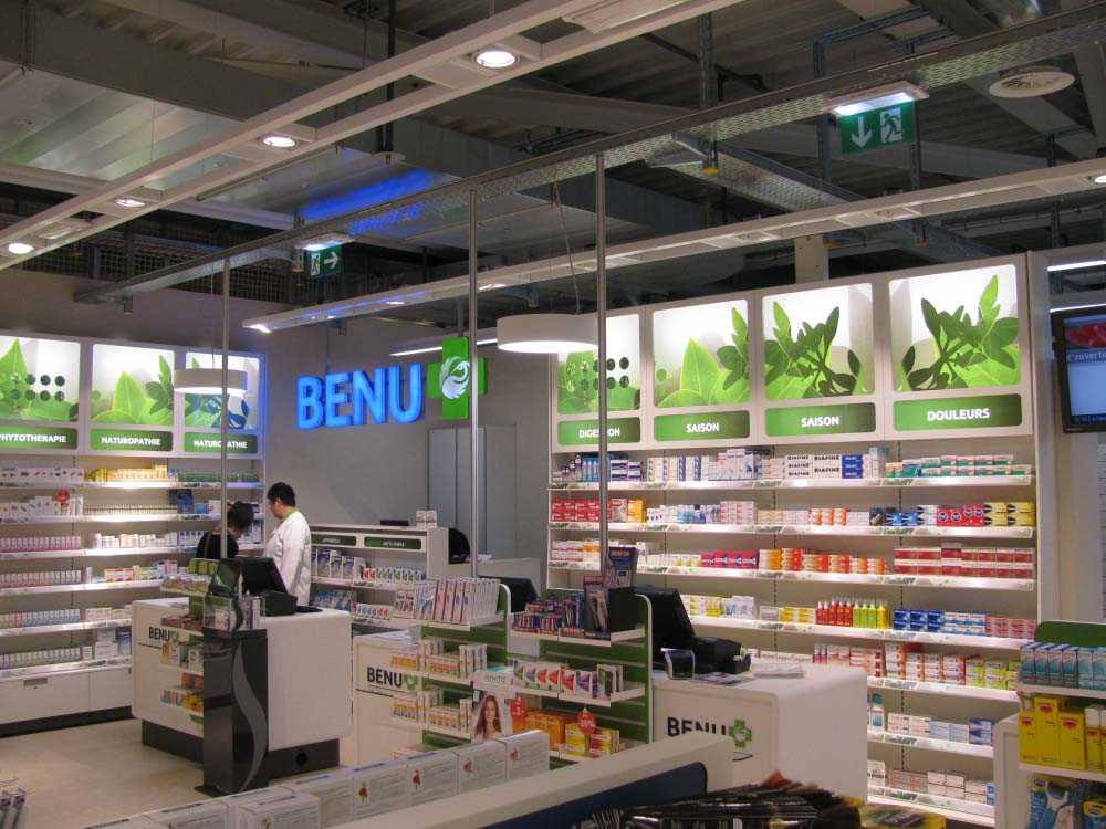 Pharmacie BENU | Sierre | Concept RS                               